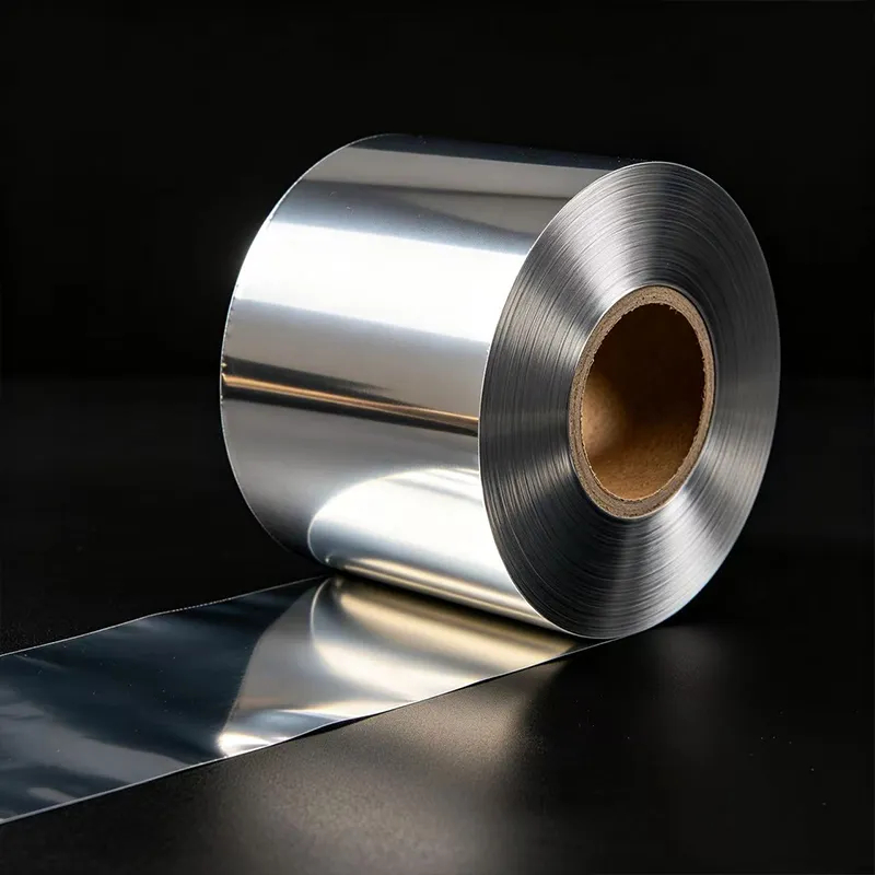 Рулонная плёнка алюминизированная