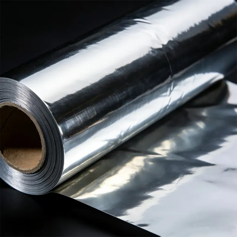 Рулонная плёнка алюминизированная