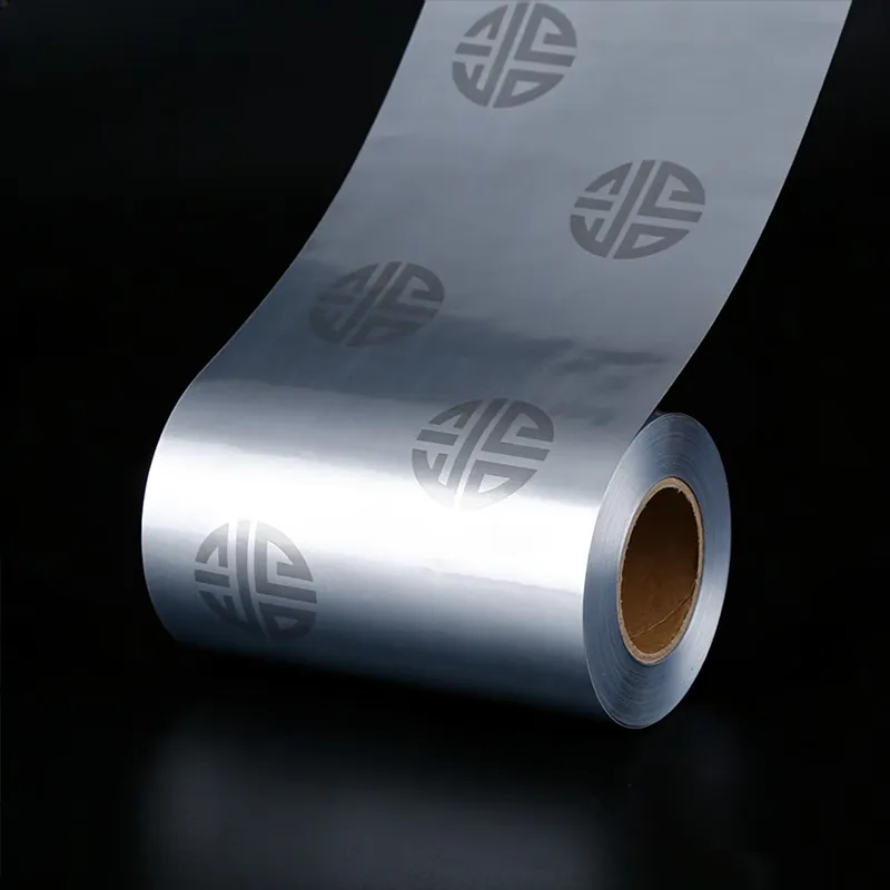 Рулонная плёнка из алюминиевой фольги с печатью
