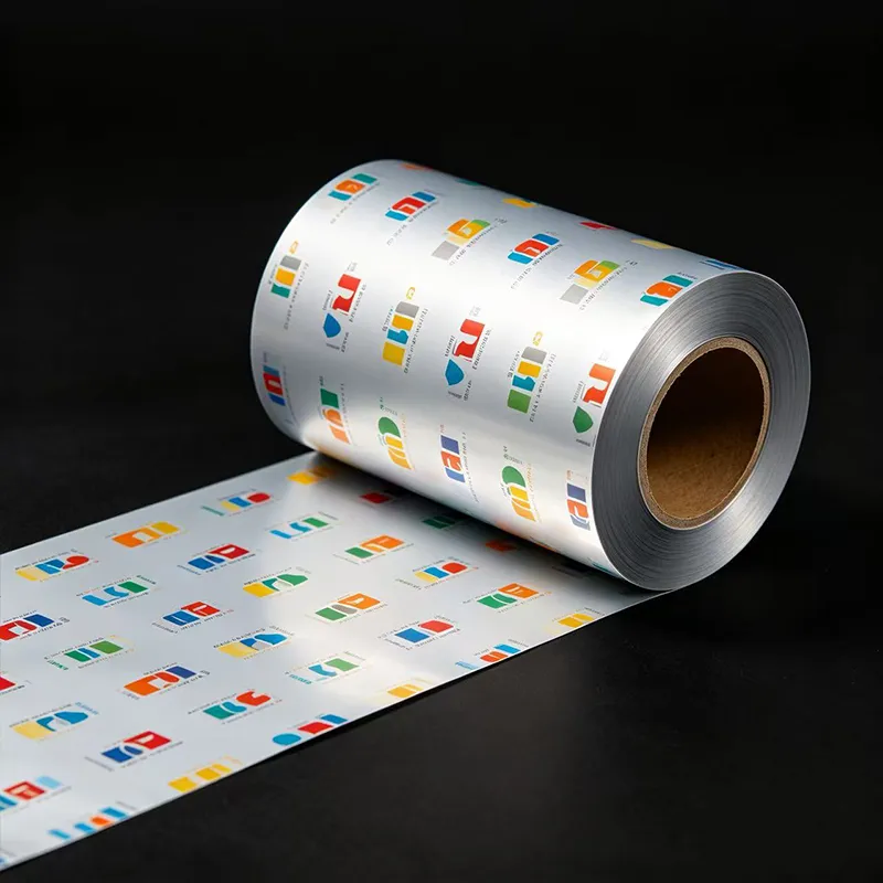 Рулонная плёнка из алюминиевой фольги с печатью