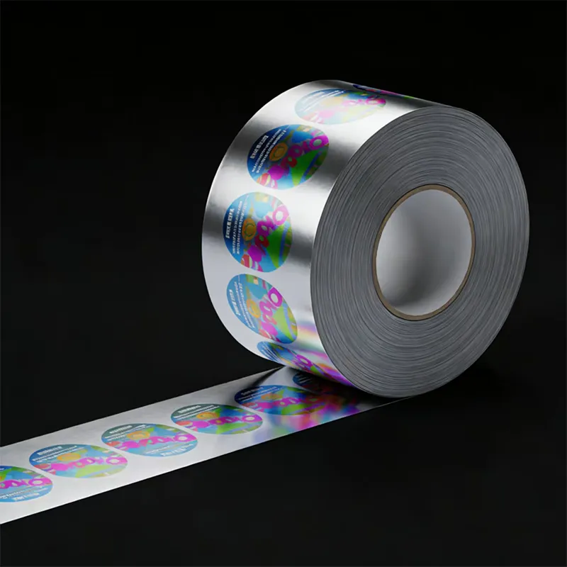 Рулонная плёнка из алюминиевой фольги с печатью