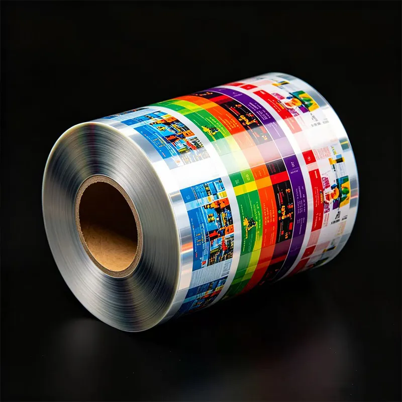 Рулонная плёнка с печатью