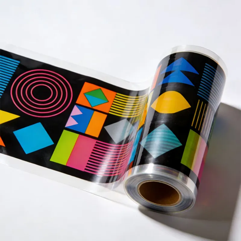 Рулонная плёнка с печатью