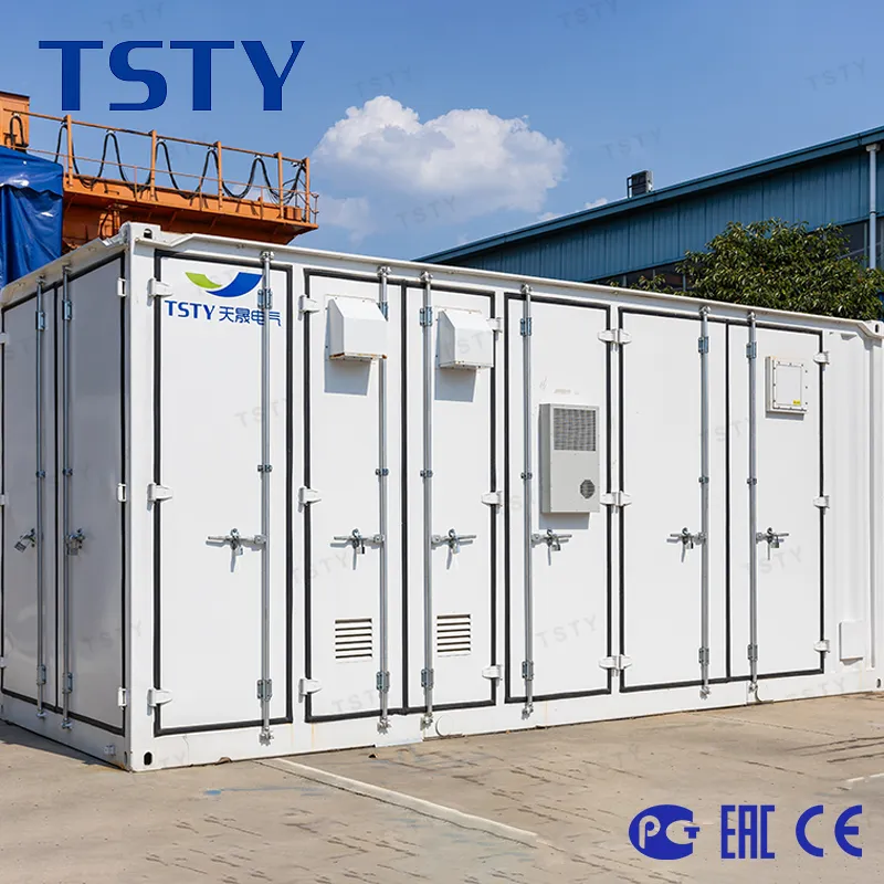 Контейнер с аккумуляторами с жидкостным охлаждением TSE-5015KWH_L_FT