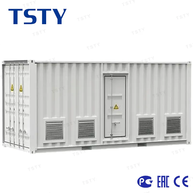 Контейнер с аккумуляторами с жидкостным охлаждением TSE-5015KWH_L_FT