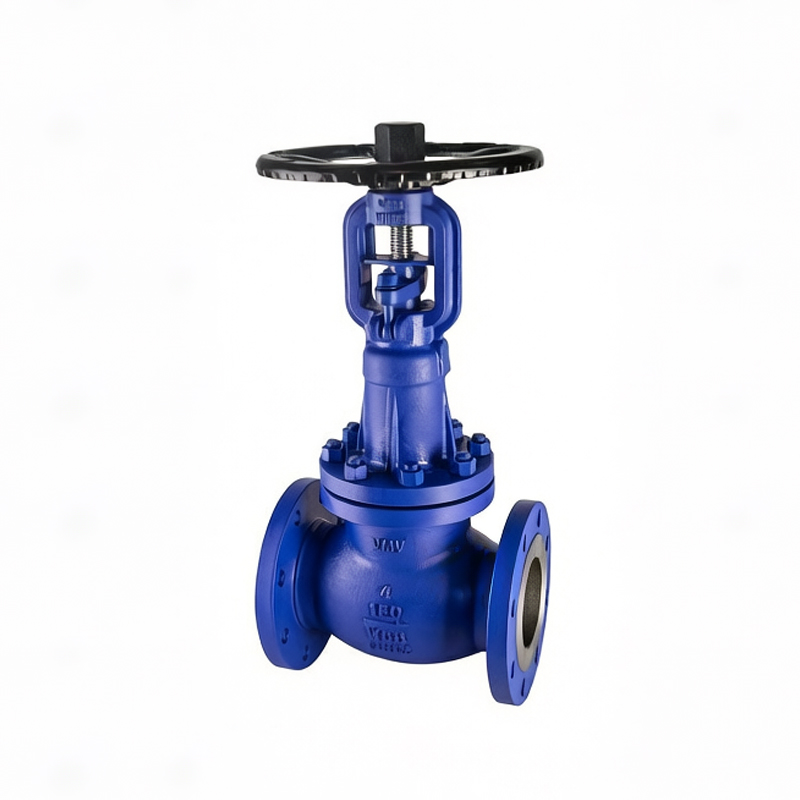 Запорный клапан с гофрированной трубкой по американским стандартам