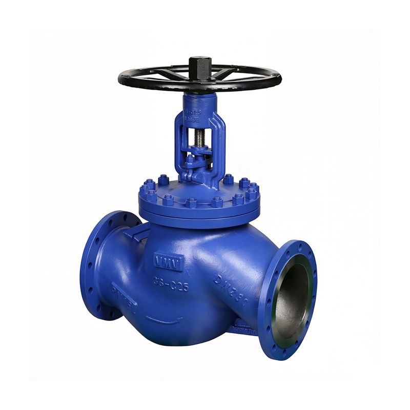 Запорный клапан с гофрированной трубкой по немецким стандартам