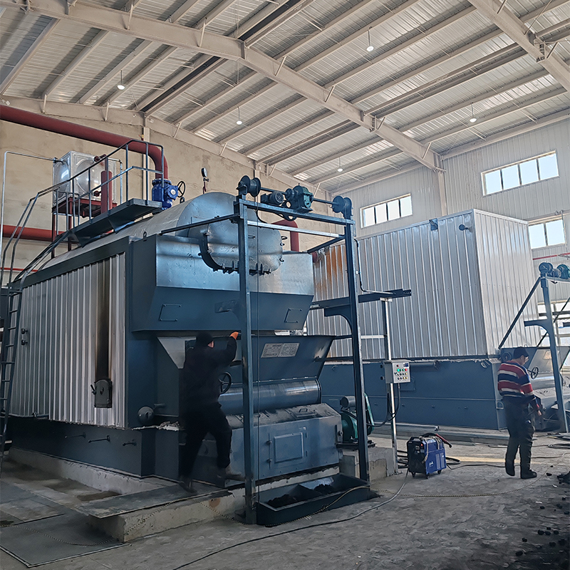 Угольный (биотопливный) водогрейный котел