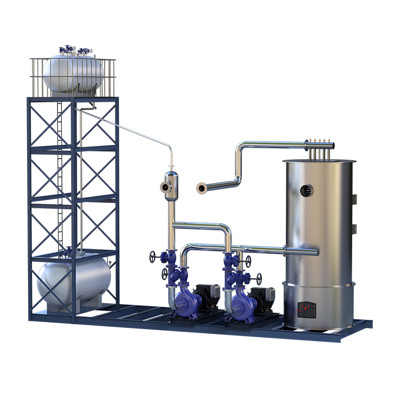 Угольный (биотопливный) котел на органическом теплоносителе