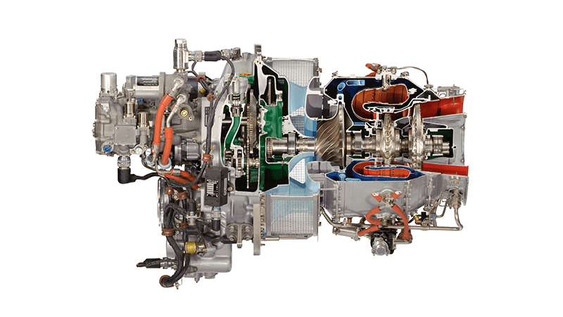 Виточно-осевой двигатель PW200