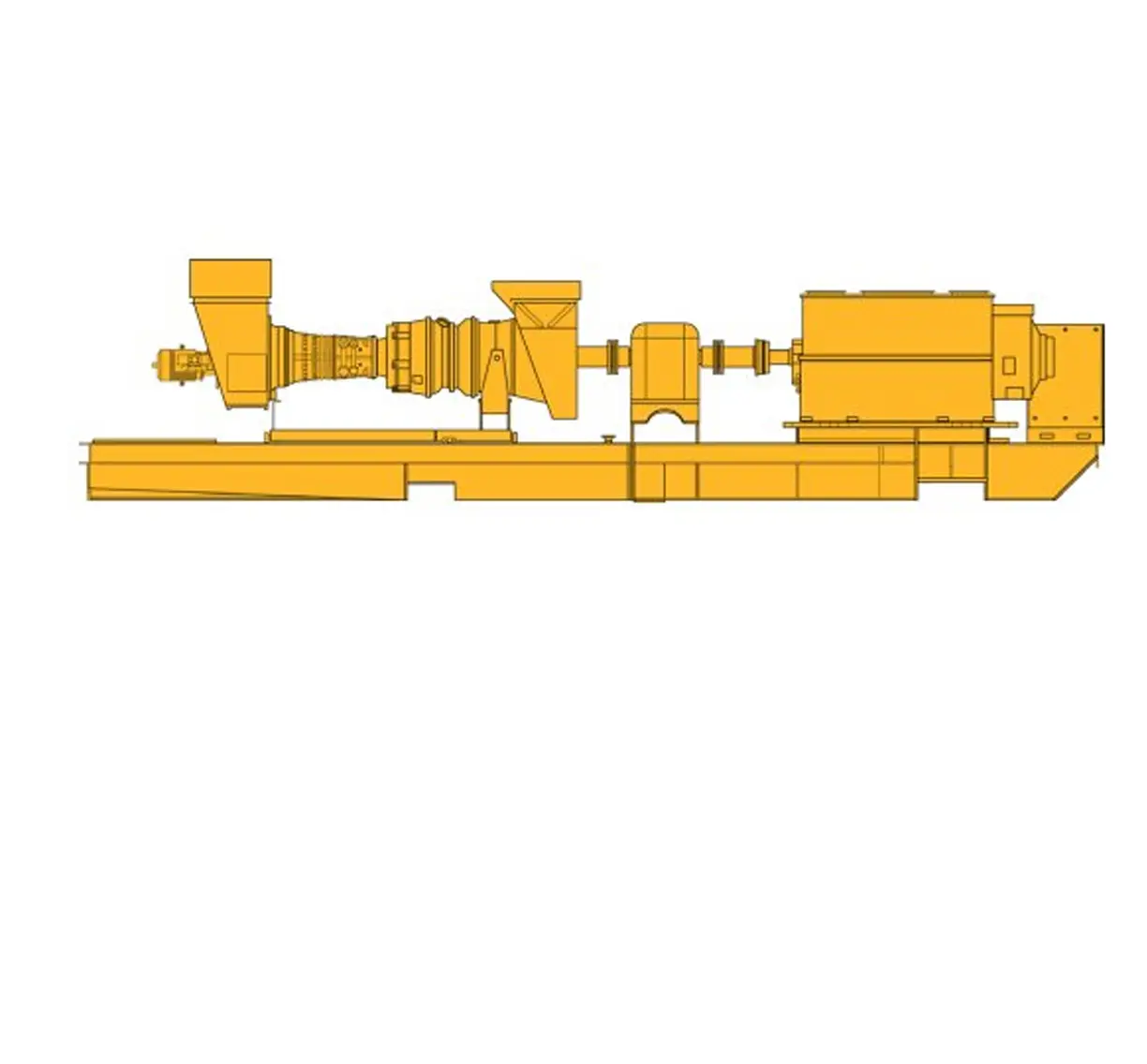Газовые турбины Solar Turbines (Solar Turbine Gas Turbine)Titan 350 — 35 МВт (Титан 350 — 35 МВт)