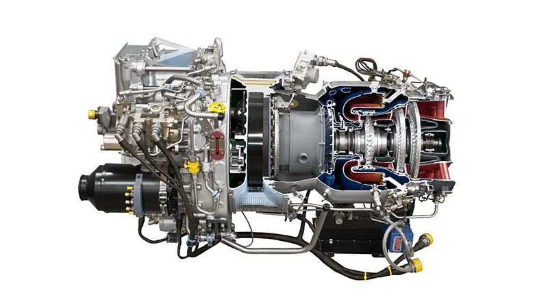 Виточно-осевой двигатель PW210