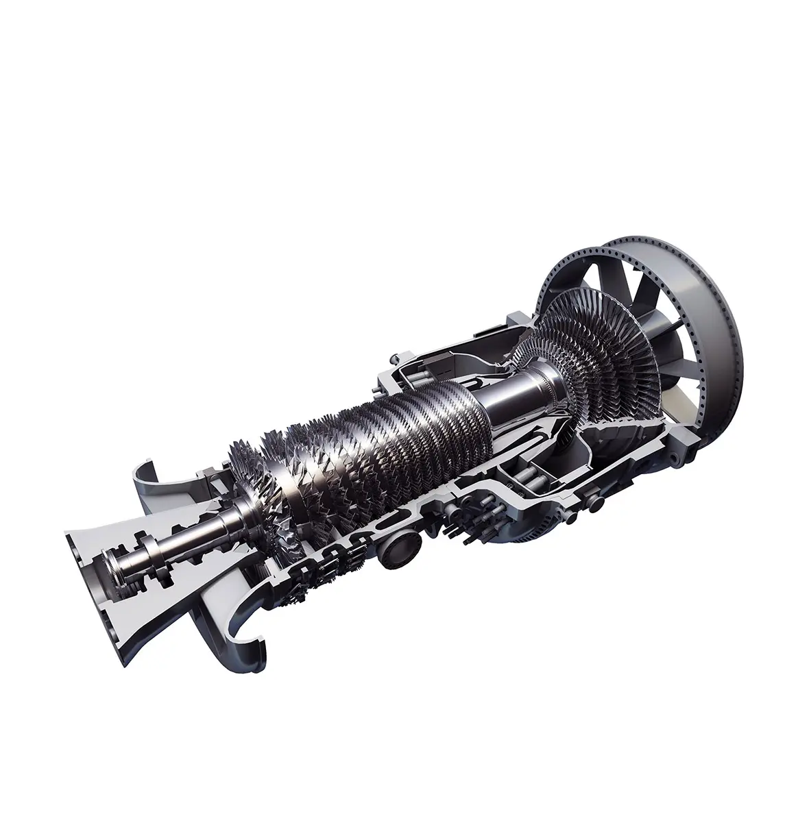 Тяжелая газовая турбина GT13E2