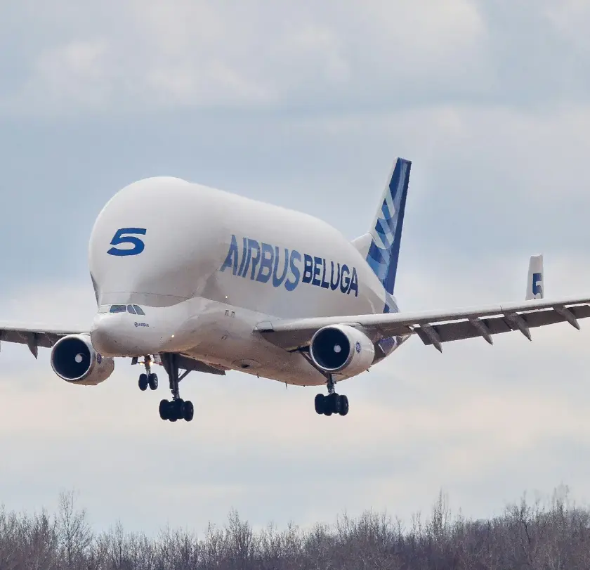Запчасти для супер-транспортера Airbus