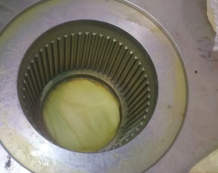 Вал-шестерня GE Flender Graffenstaden для редуктора нагрузки FR5 (96045082D1)