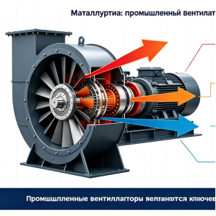 Применение тяжелых промышленных вентиляторов в металлургии и на электростанциях: эксплуатационные вызовы, подбор и техническое обслуживание