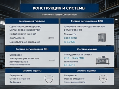Паровые турбины противодавления для ТЭЦ и производства | Эффективность до 88%, надёжная система DEH