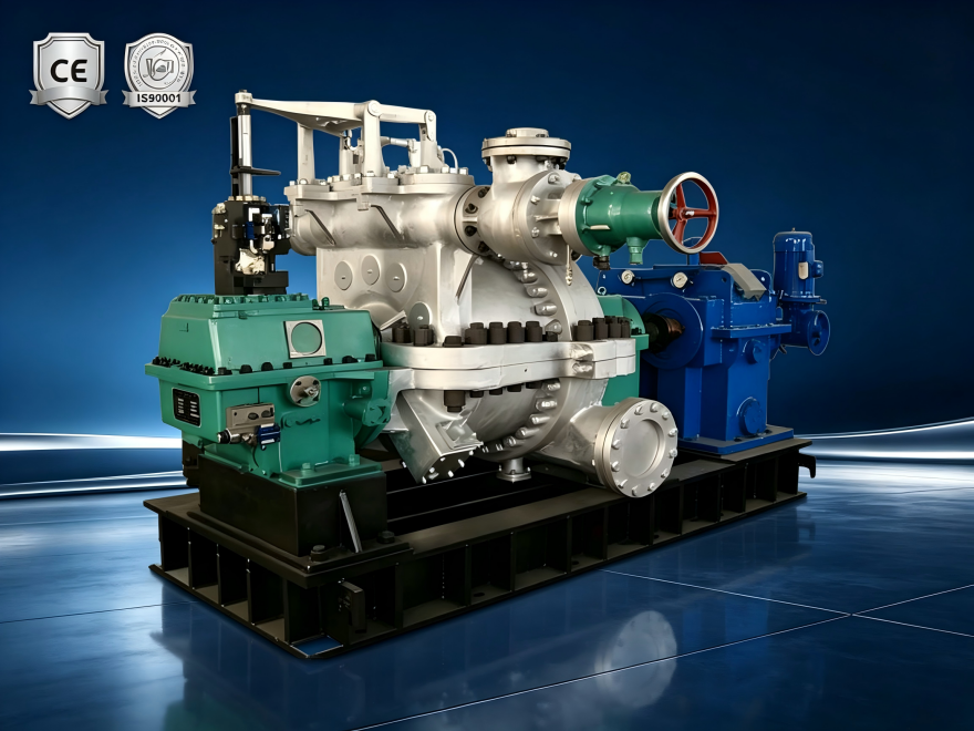 Промышленная паровая турбина H60 (1)