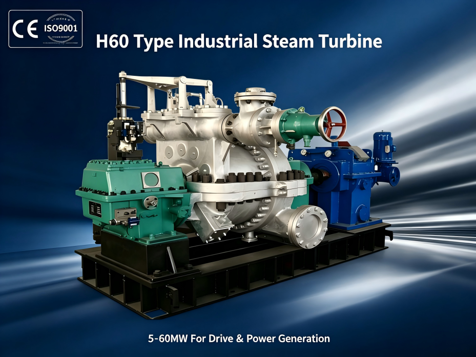 Промышленная паровая турбина H60 (2)