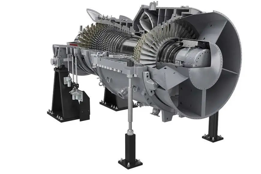 Газовая турбина Siemens SGT5-4000F