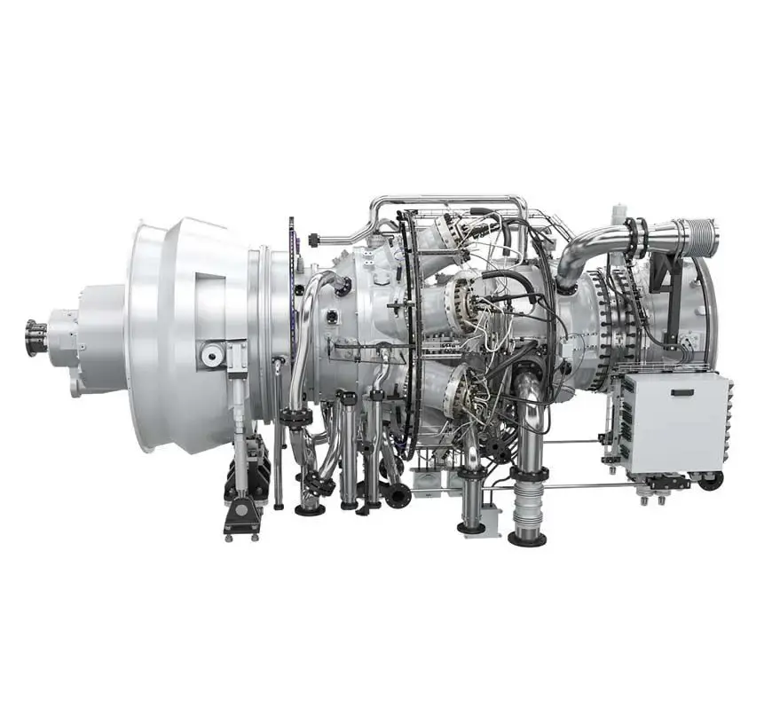 Газовая турбина Siemens SGT-750 (Siemens gas turbine SGT-750)