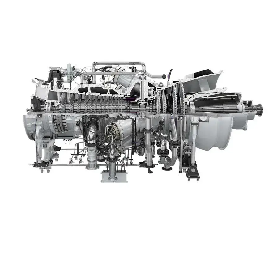 Газовая турбина Siemens SGT-750 (Siemens gas turbine SGT-750)