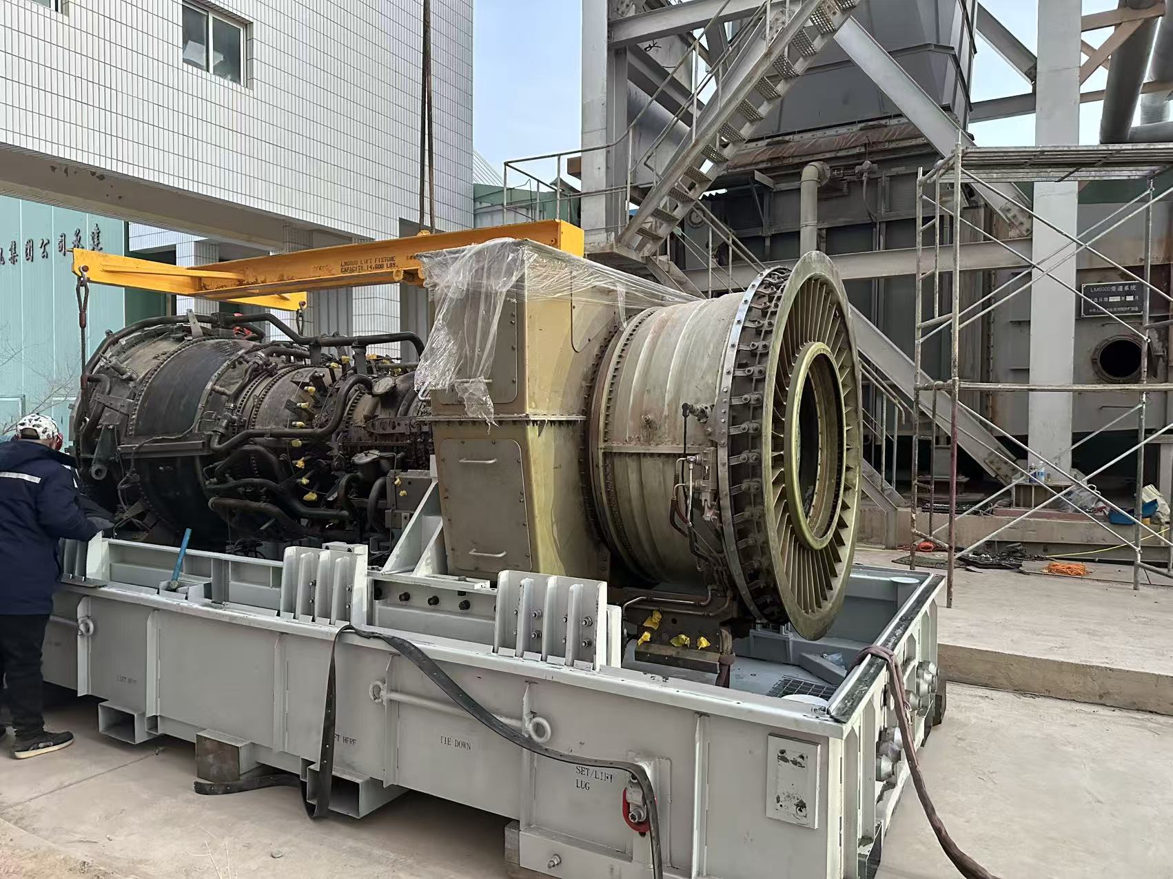 Bowzon Успешно Завершила Разборку Б/У Газовой Турбины GE LM6000PA — Новый Этап в Эффективном Обслуживании Турбин