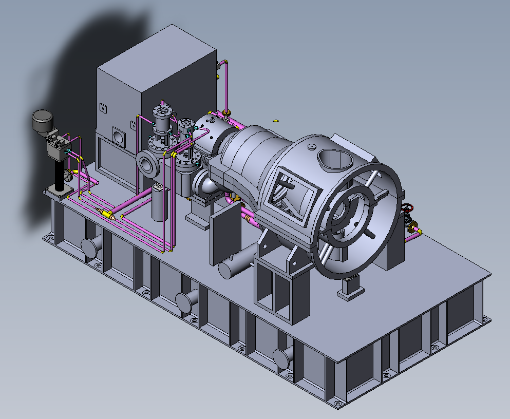 Среднемощная отпарно-контактная паровая турбина (15–50 МВт) | Универсальное решение для промышленных парков и КПТЭ