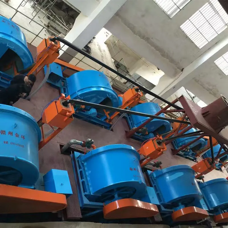 Применение центробежного сепаратора SLon-1600 при обогащении вольфрамовых шламов на руднике Тешаньлун