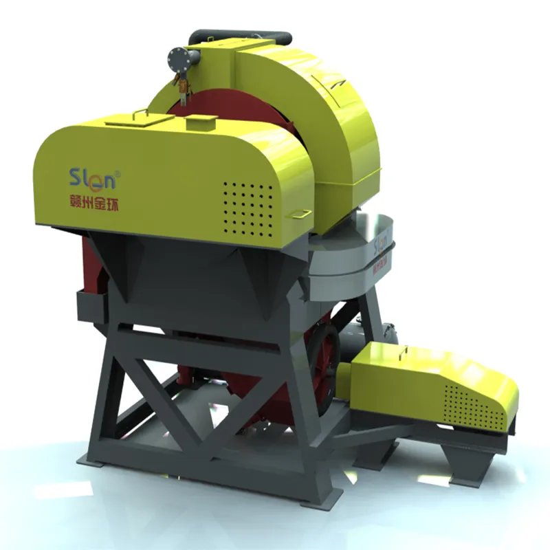 Высокоградиентный магнитный сепаратор с вращающимся кольцом, пульсацией и сильным полем SLon