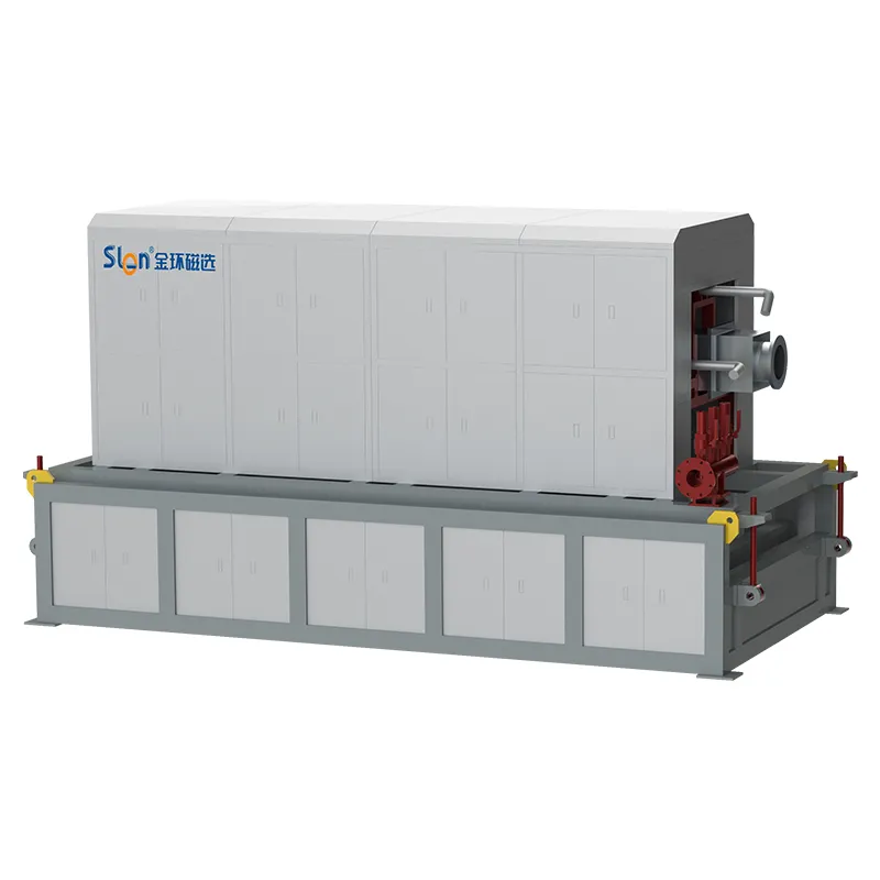 Магнитный сепаратор с внутренним потоком и постоянными магнитами WCT