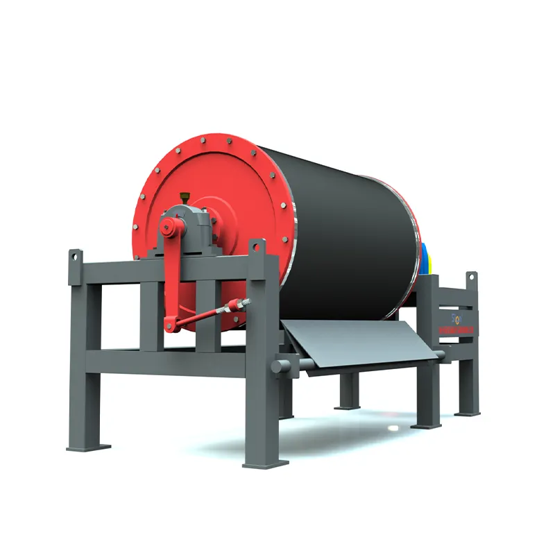 Магнитный сепаратор сухого типа с постоянными магнитами для крупнокусковой руды SGTD