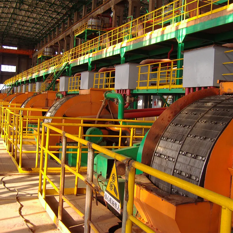 Применение магнитных сепараторов SLon на обогатительной фабрике Цзяоцзюньтай