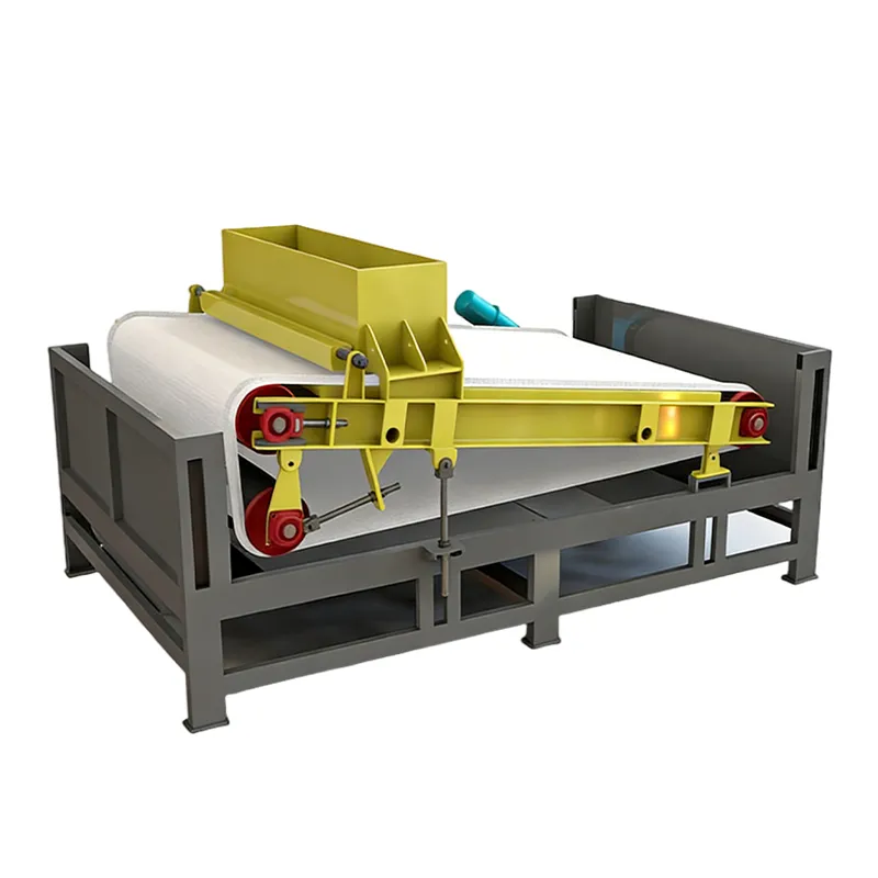 Сильнопольный магнитный сепаратор с постоянными...