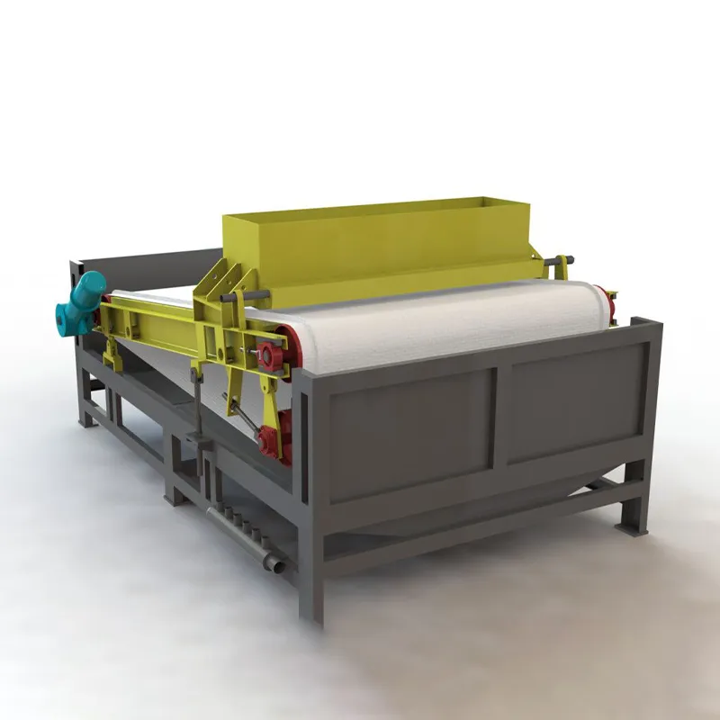 Сильнопольный магнитный сепаратор с постоянными магнитами и ленточным конвейером SPBC