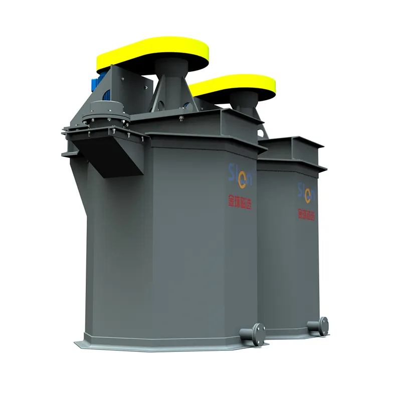 Скруббер-истиратель для высококонцентрированных пульп типа SCX