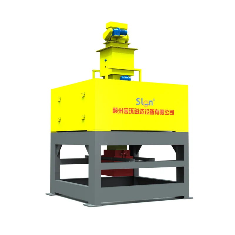 Сухой периодический магнитосепаратор высокого градиента типа SGZ