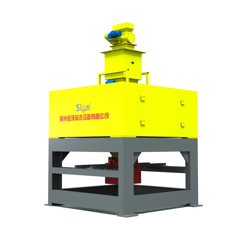 Сухой периодический магнитосепаратор высокого градиента типа SGZ