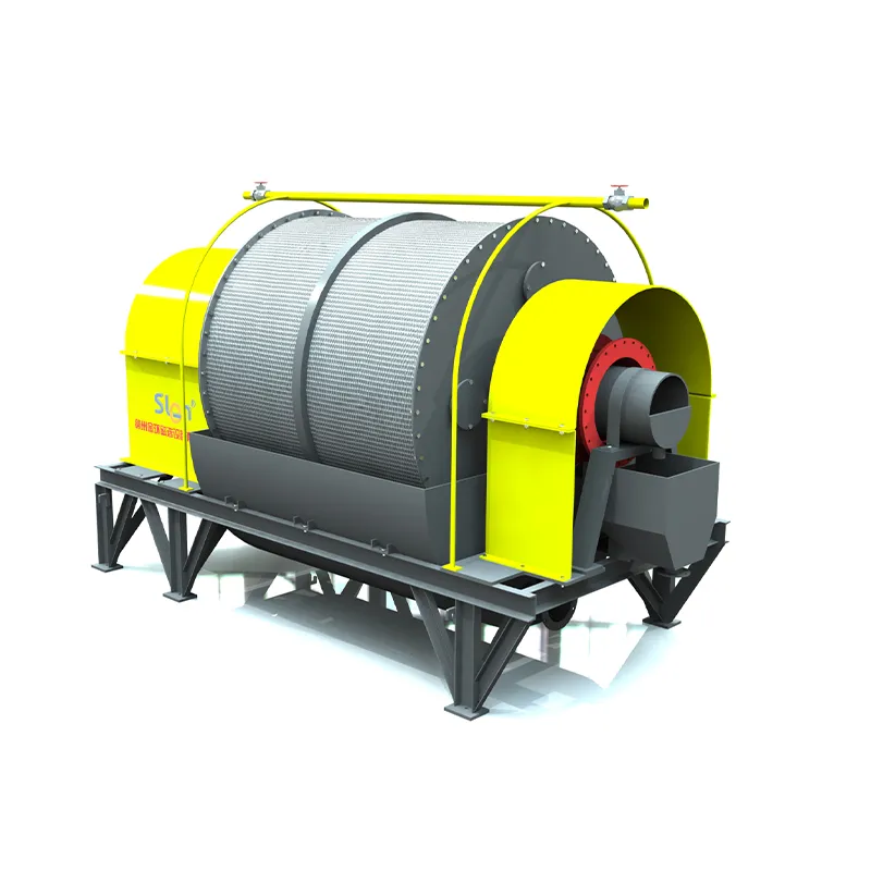 Цилиндрический предохранительный грохот SY