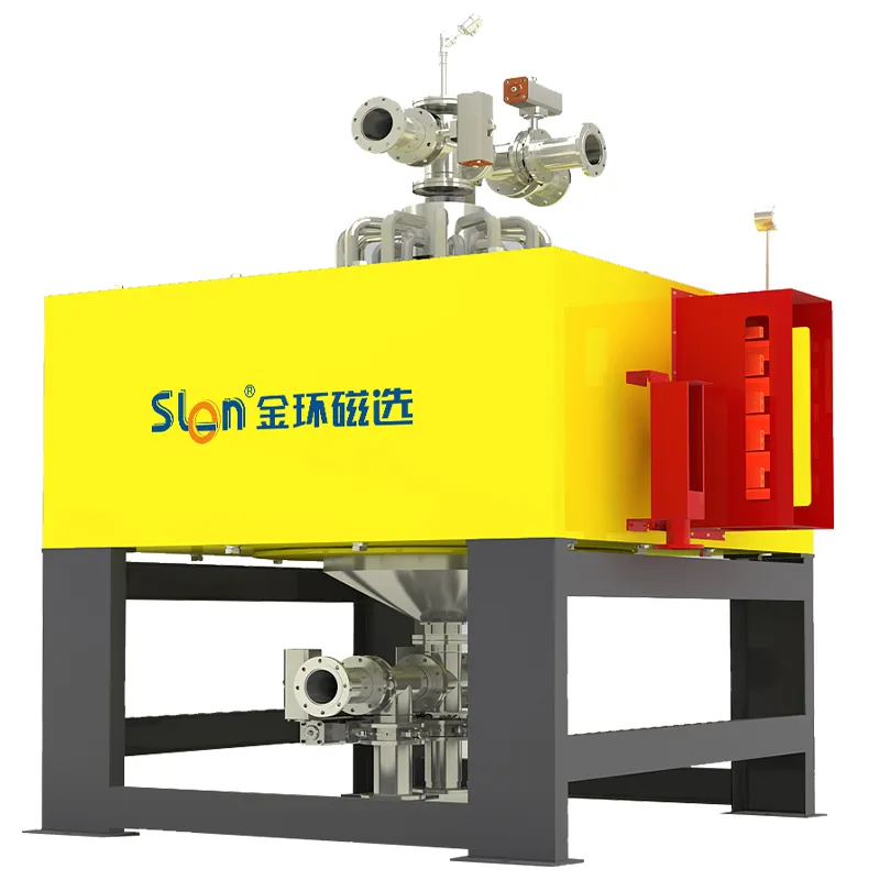 Энергосберегающий высокоградиентный магнитный сепаратор для пульпы SJ