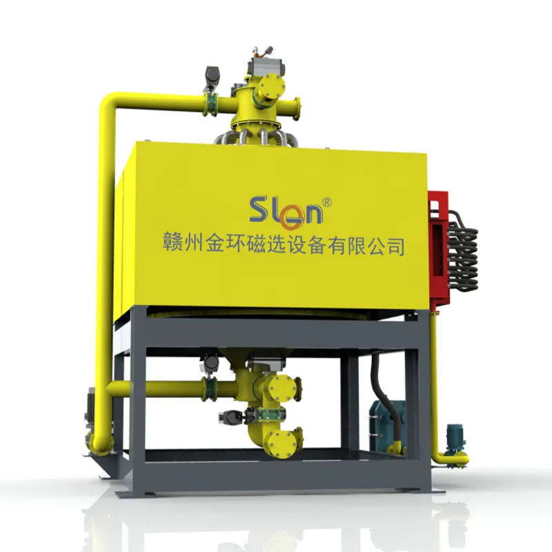 Энергосберегающий высокоградиентный магнитный сепаратор для пульпы SJ