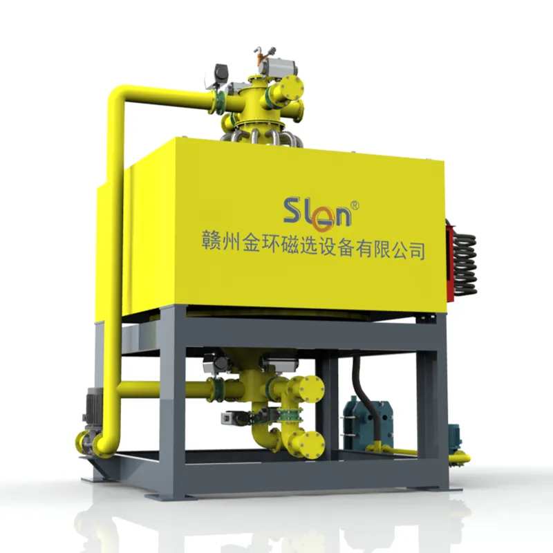 Энергосберегающий высокоградиентный магнитный сепаратор для пульпы SJ