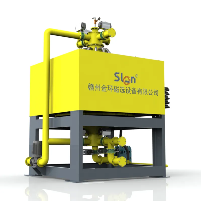 Энергосберегающий высокоградиентный магнитный сепаратор для пульпы SJ