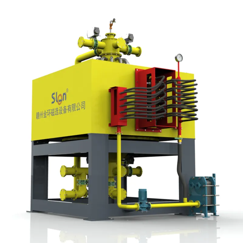 Энергосберегающий высокоградиентный магнитный сепаратор для пульпы SJ