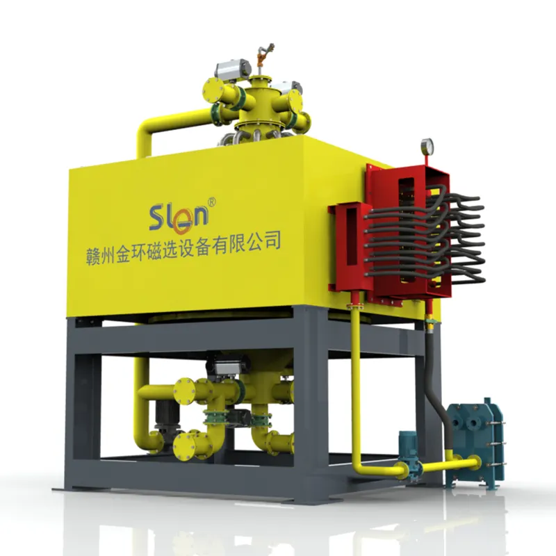 Энергосберегающий высокоградиентный магнитный сепаратор для пульпы SJ