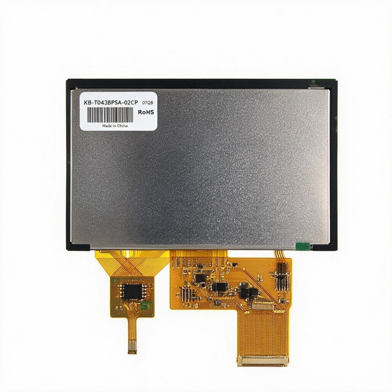 4,3-дюймовый IPS TFT ЖК-модуль с емкостной сенсорной панелью и яркостью 850 кд/м²