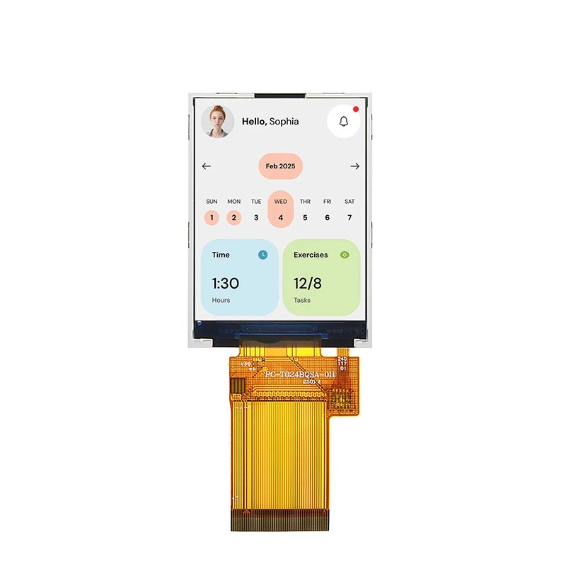 ЖК-модуль KB-T024BQSA-01 (2,4 дюйма, 240×320, полный угол обзора, высокая яркость)