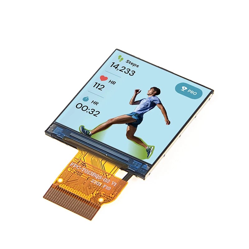 Квадратный IPS TFT ЖК-дисплей 1,3 дюйма, 240×240 пикселей (KB-T013BQSA-01)