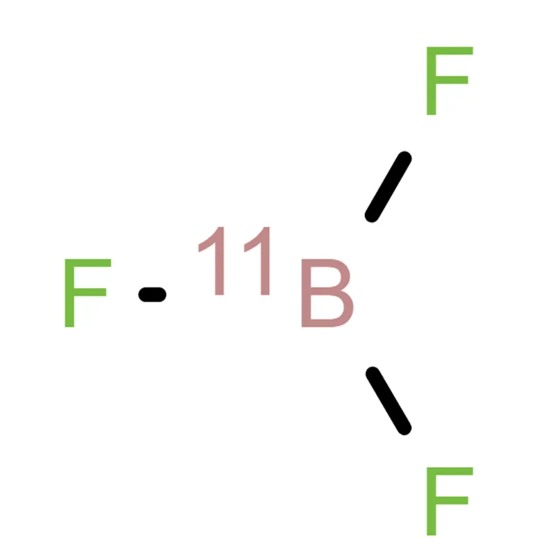 Высокочистый трифторид бора-11 с высокой концентрацией