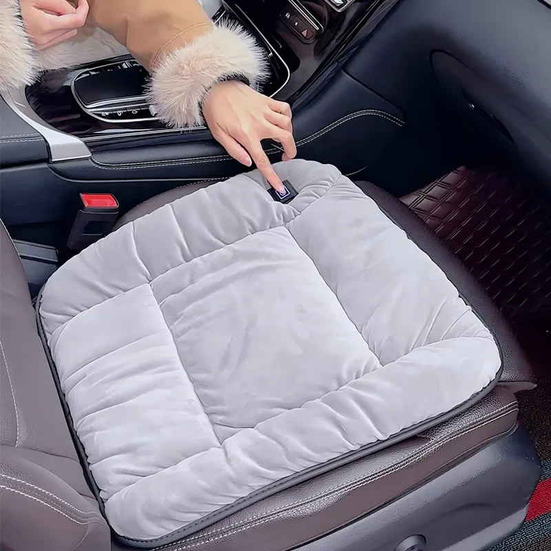 Греющая накидка на сиденье